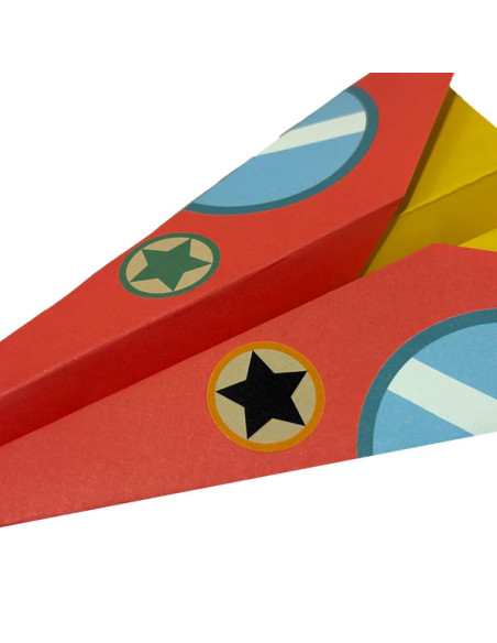 161-121,Avioane de hartie - 24 modele, set creativ DIY