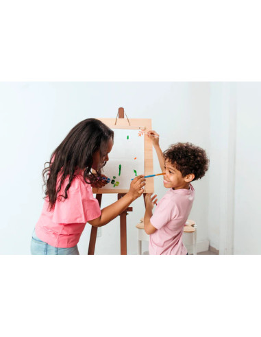 161-122,Kit panza canvas - Picteaza pe numere - Tiger Eyes