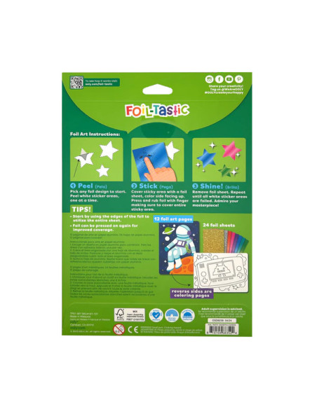 161-131,Kit Arta cu folie Foil-tastic - Gadgets Gizmos