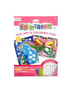 161-132,Kit Arta cu folie Foil-tastic - Whimsical World