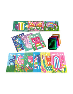 161-132,Kit Arta cu folie Foil-tastic - Whimsical World 2