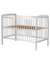 Patut copii din lemn Hubners Anzel 120x60 cm alb,PHANZ12AL