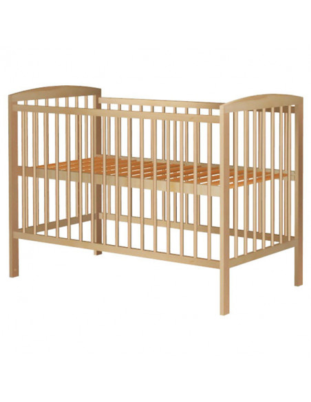 Patut copii din lemn Hubners Anzel 120x60 cm natur,PHANZ12NA