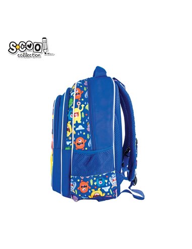 Ghiozdan scoala 3D S-COOL SC2653, Motiv scary Ghiozdan scoala 3D S-COOL SC2653, Motiv scary