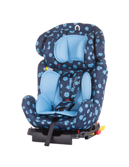 Scaun auto Chipolino Campo 0-36 kg dots sky cu sistem