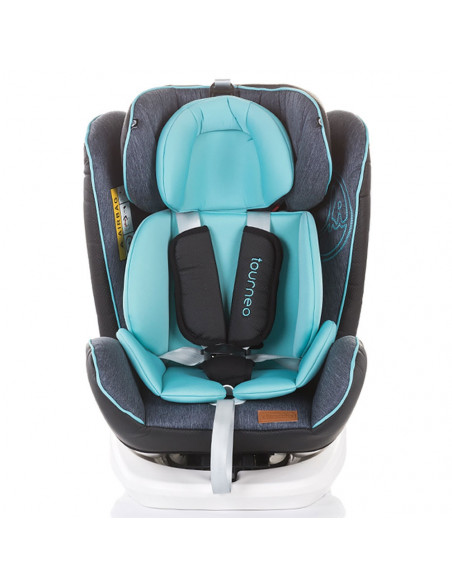 Scaun auto Chipolino Tourneo 0-36 kg sky blue cu sistem