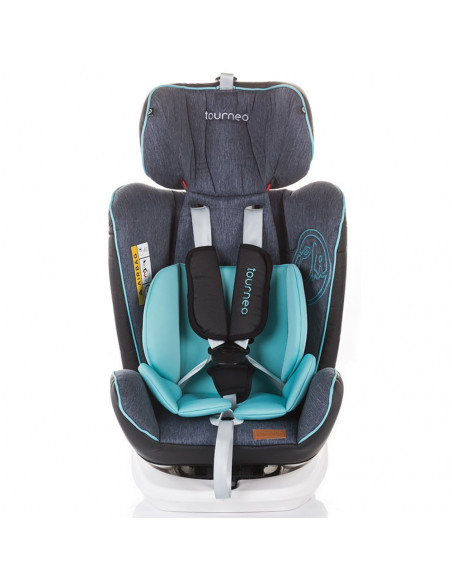 Scaun auto Chipolino Tourneo 0-36 kg sky blue cu sistem