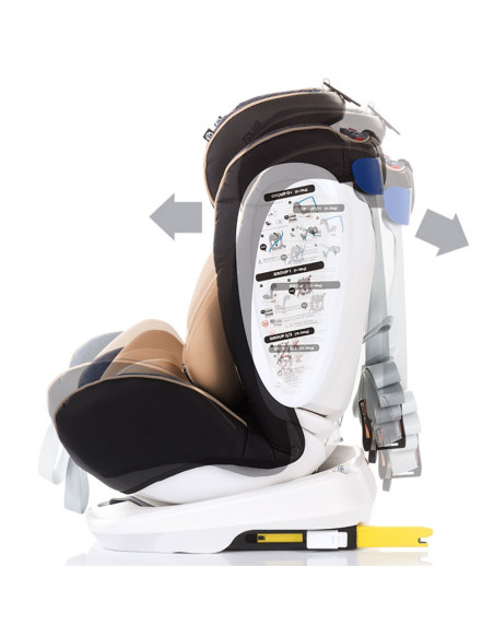 Scaun auto Chipolino Tourneo 0-36 kg sky blue cu sistem