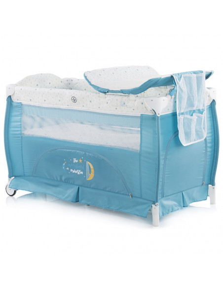 Patut pliabil Chipolino Bella aqua,KOSIB0192AQ