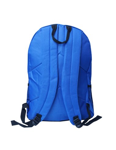 Ghiozdan scoala cu siret, 2 compartimente, Albastru