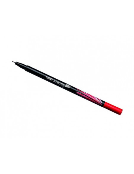 Fineliner Intensity BIC, rosu, 12/cutie,942084