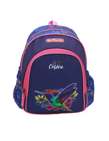 Ghiozdan gradinita Herlitz 9492180, 31 x 20 x 12 cm, Motiv colibri