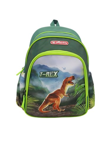 Ghiozdan gradinita Herlitz 9492140, 31 x 20 x 12 cm, Motiv T-REX