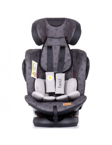 Scaun auto Chipolino Twist 0-36 kg graphite cu sistem