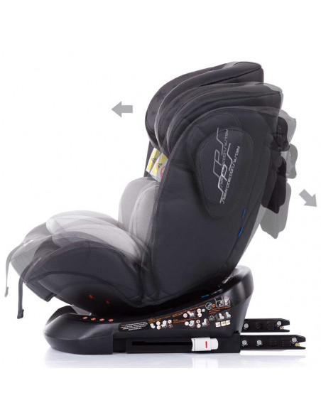 Scaun auto Chipolino Twist 0-36 kg graphite cu sistem