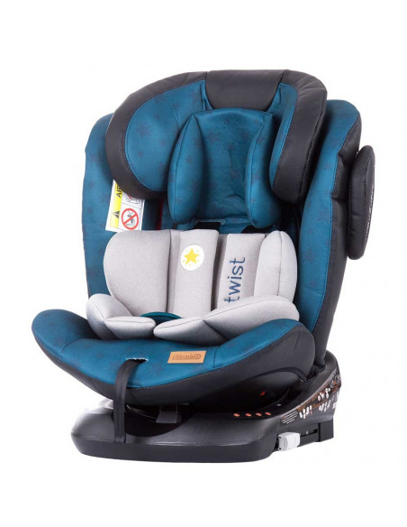 Scaun auto Chipolino Twist 0-36 kg ocean cu sistem