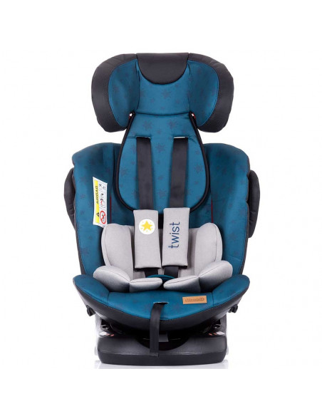 Scaun auto Chipolino Twist 0-36 kg ocean cu sistem