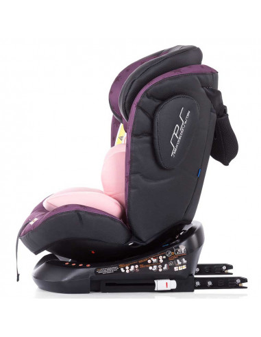 Scaun auto Chipolino Twist 0-36 kg orchid cu sistem