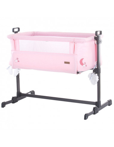 Patut Co-Sleeper Chipolino Close To Me pink stars,KOSCLO205PS