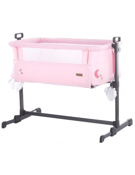 Patut Co-Sleeper Chipolino Close To Me pink stars,KOSCLO205PS