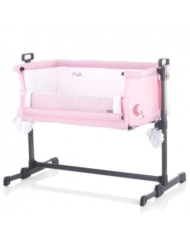 Patut Co-Sleeper Chipolino Close To Me pink stars,KOSCLO205PS