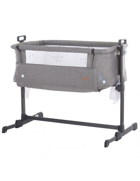 Patut Co-Sleeper Chipolino Close To Me graphite printed stars
