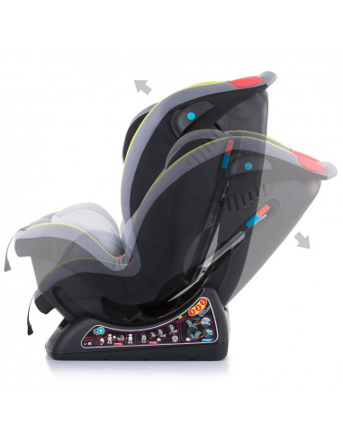 Scaun auto Chipolino Trax Relax 0-25 kg asphalt,STKTR02102AT