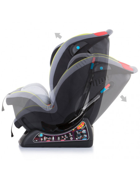 Scaun auto Chipolino Trax Relax 0-25 kg asphalt,STKTR02102AT