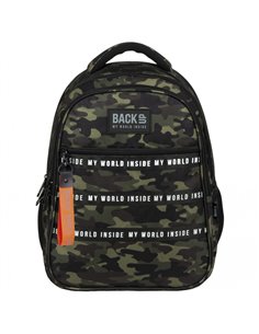 Ghiozdan scoala Derform PLB4I46, Motiv army 2