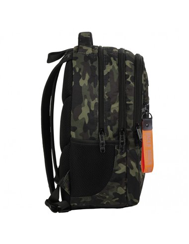 Ghiozdan scoala Derform PLB4I46, Motiv army