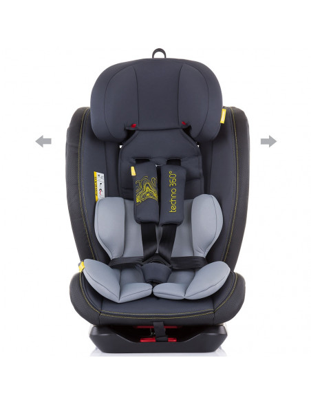 Scaun auto Chipolino Techno 0-36 kg asphalt cu sistem