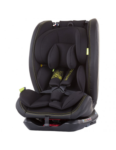 Scaun auto Chipolino Techno 0-36 kg carbon cu sistem