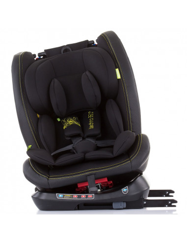 Scaun auto Chipolino Techno 0-36 kg carbon cu sistem