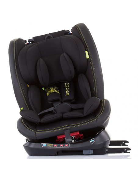 Scaun auto Chipolino Techno 0-36 kg carbon cu sistem