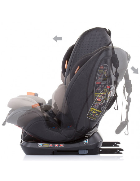 Scaun auto Chipolino Techno 0-36 kg latte cu sistem