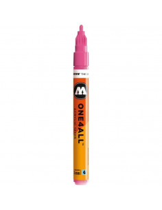 Marker acrilic Molotow ONE4ALL™ 127HS, 2 mm, neon pink