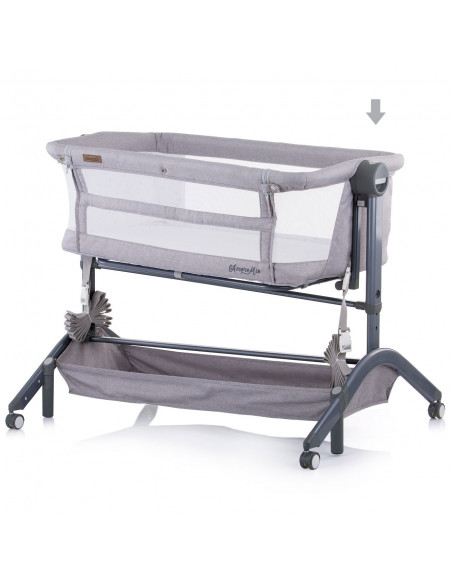 Patut Co-Sleeper Chipolino Amore Mio asphalt,KOSAR02101AT