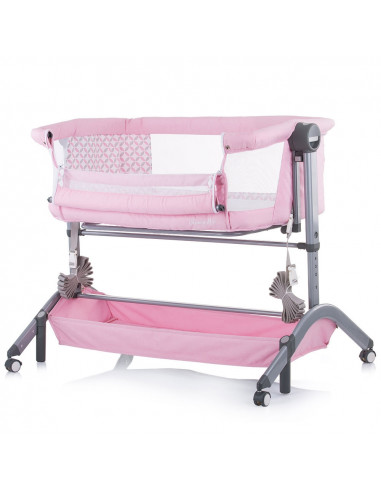 Patut Co-Sleeper Chipolino Amore Mio peony pink,KOSAR02104PP