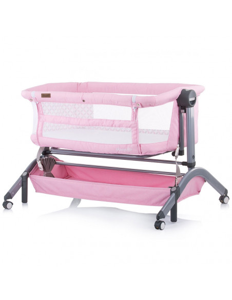 Patut Co-Sleeper Chipolino Amore Mio peony pink,KOSAR02104PP
