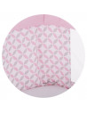 Patut Co-Sleeper Chipolino Amore Mio peony pink,KOSAR02104PP