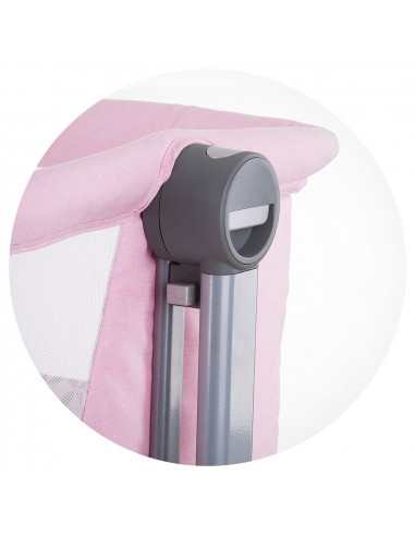 Patut Co-Sleeper Chipolino Amore Mio peony pink,KOSAR02104PP