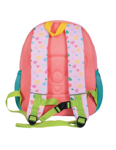 Ghiozdan gradinita S-COOL SC2485, Motiv inimioare