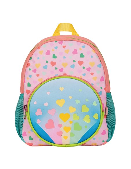 Ghiozdan gradinita S-COOL SC2485, Motiv inimioare