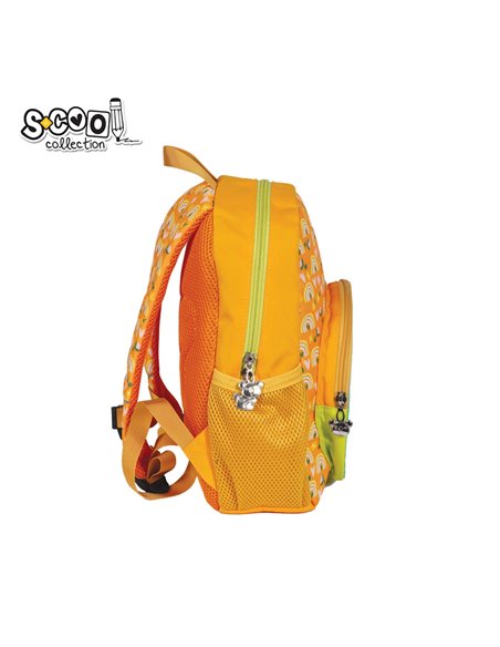 Ghiozdan gradinita S-COOL SC2482, Motiv happy snail