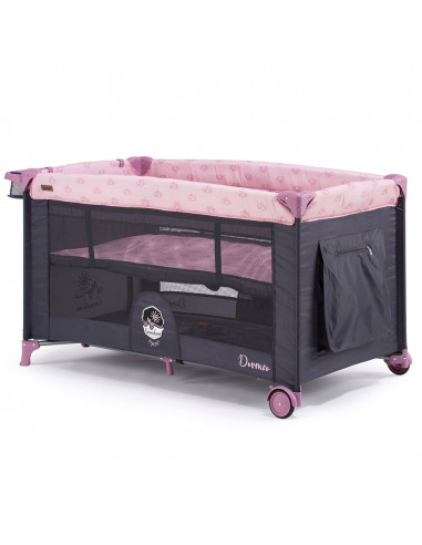 Patut pliabil Chipolino Dorme peony pink,KOSIDR0214PP