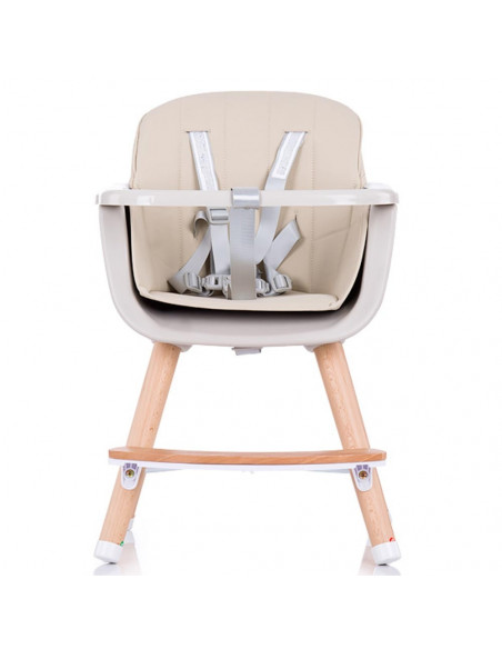 Scaun de masa Chipolino Woody mocca,STHWD0201MO