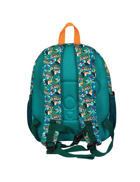 Ghiozdan gradinita S-COOL SC2489, Motiv happy jungle Ghiozdan gradinita S-COOL SC2489, Motiv happy jungle