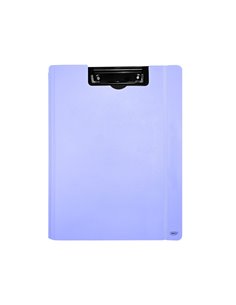 Clipboard dublu din plastic Daco CL26MP, Mov pastel