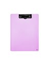 Clipboard dublu din plastic Daco CL26RZP, Roze pastel