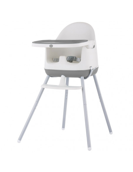 Scaun de masa Chipolino Pudding 3 in 1 grey,STHPU0211GY